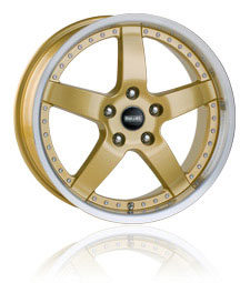CSA Beretta Gold Wheels Widetread Tyres