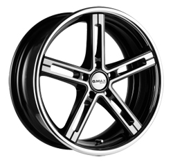 Gmax Kratos Wheels Widetread Tyres
